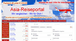 Desktop Screenshot of airasia.de